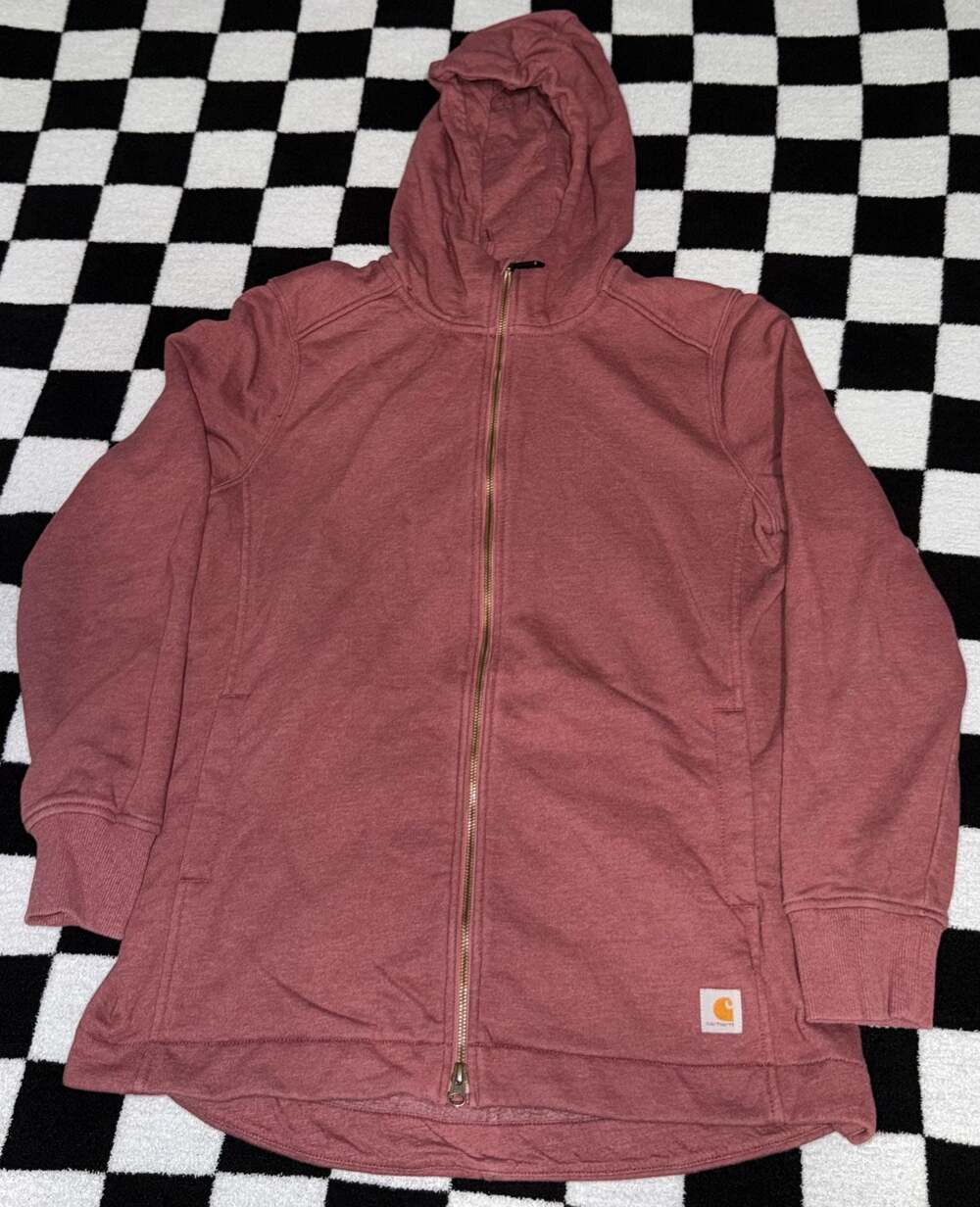 Carhartt Women's Relaxed Fit Full Zip Hooded Sweatshirt